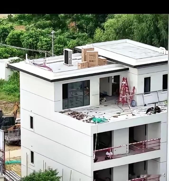 这种带大露台的房子，住起来会很舒服[赞]