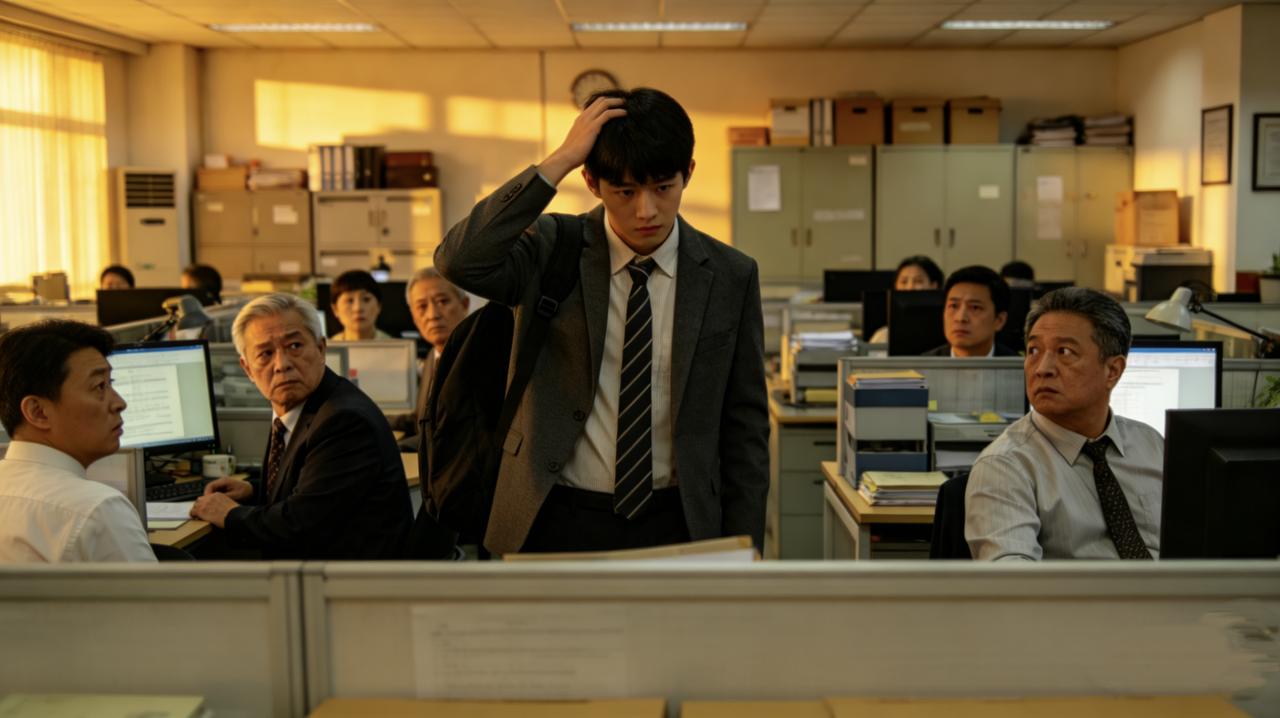 公司新来了个应届生，每天下午六点准时起身下班。老员工们交换眼神：这小孩，不懂规