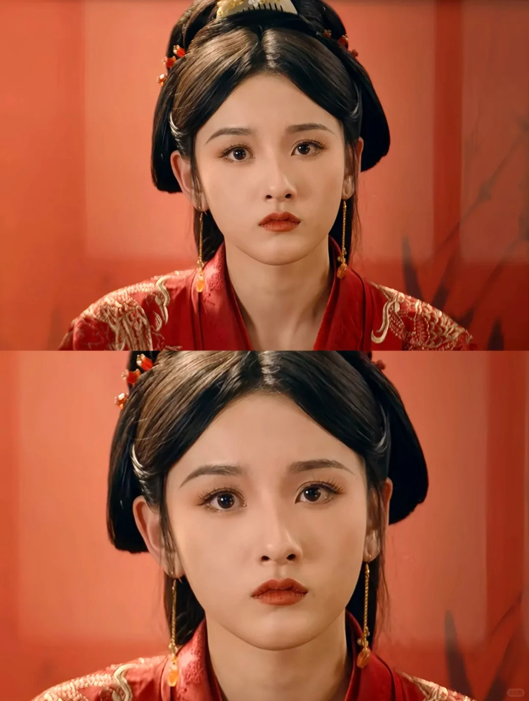 宋祖儿新剧《折腰》里的造型也太美了吧，听说里面的发型用的是自己的真头发,我记得她