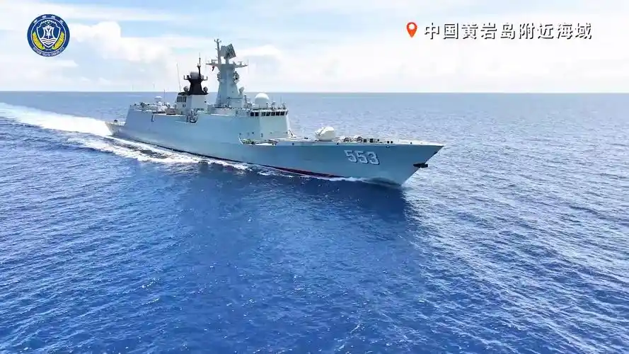中国空军：立即离开，否则将对你采取措施！9月2日，南部战区组织海空兵力，位中国黄岩岛领海领空及周边海
