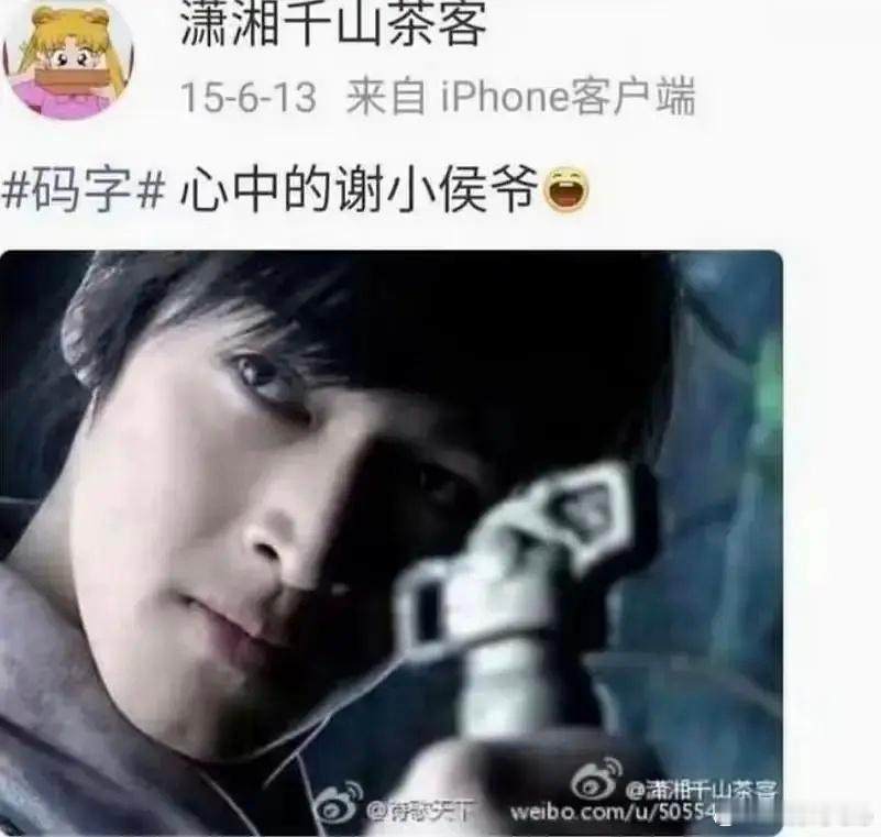 原来谢景行是照着年轻时的胡歌写的，意气风发少年将军不就是杨六郎嘛！！