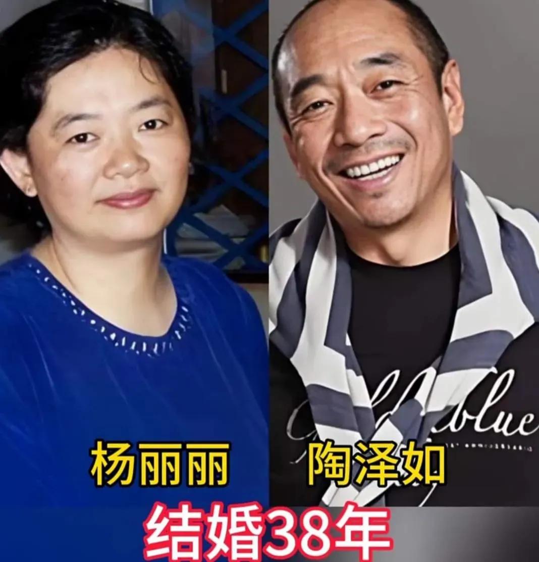 娱乐圈中恩爱低调夫妻。陶泽如和妻子四十年的婚姻，放在绯闻满天飞的演艺圈，简直是