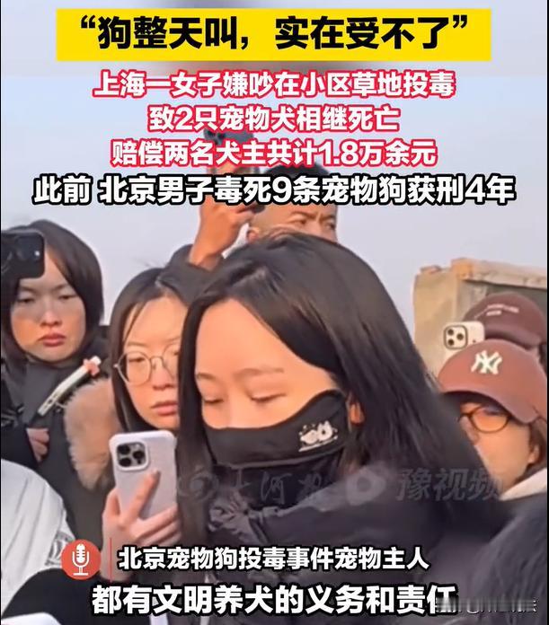 上海，一女子小区楼洞里，有不少居民喜欢饲养宠物，女子受不了楼道里小狗的叫闹声，就
