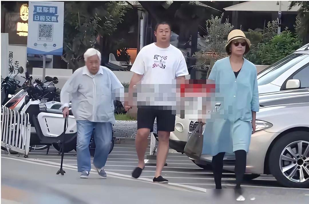 蒋雯丽因儿子顾和和近照曝光而登上热搜。蒋雯丽携91岁老母与儿子逛街被偶遇，一家