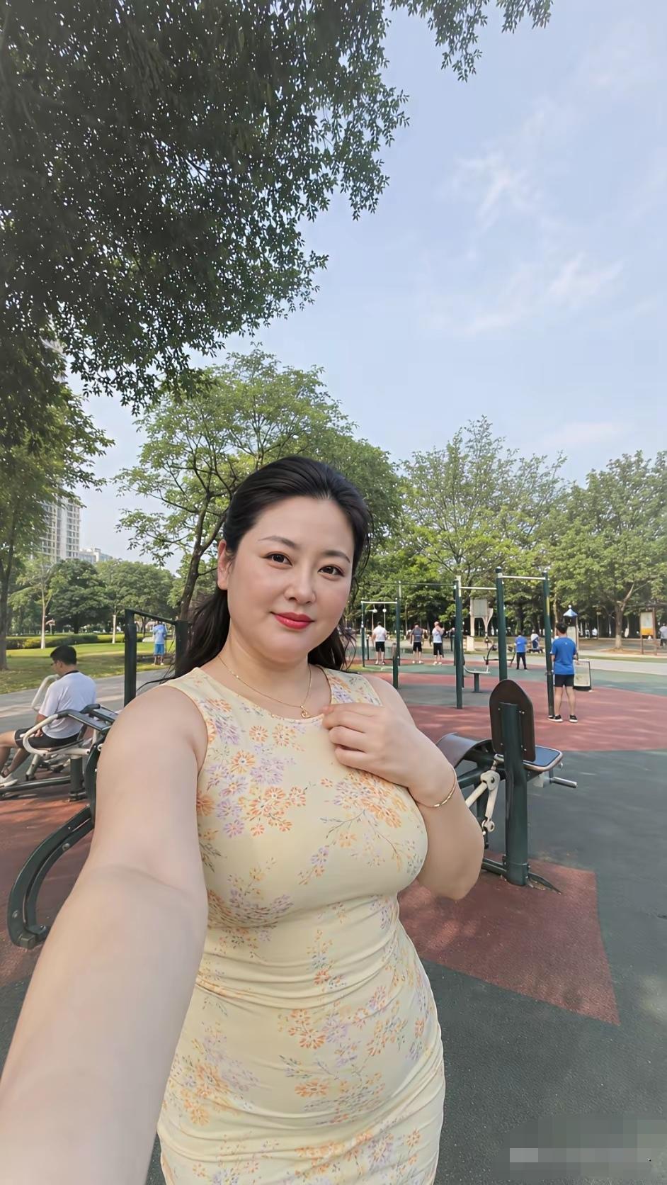 微胖的美女也漂亮