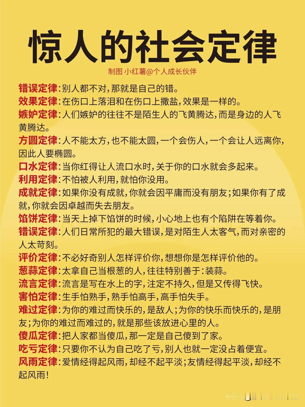 惊人的社会定律，不服不行！社会定律真的很神奇，时刻影响着生活。就说二八定律，