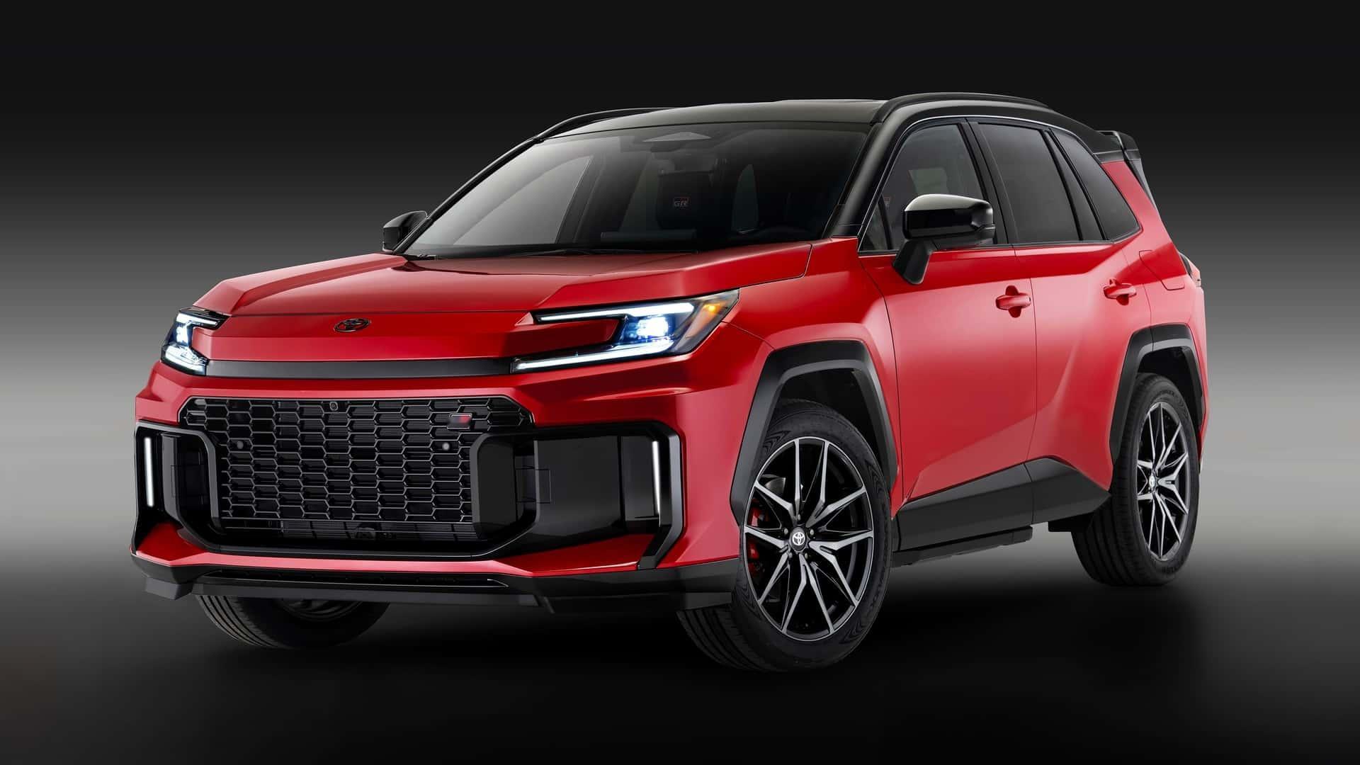 全新一代丰田RAV4发布。这次除了常规版本，新车还提供偏户外风格的Woodlan