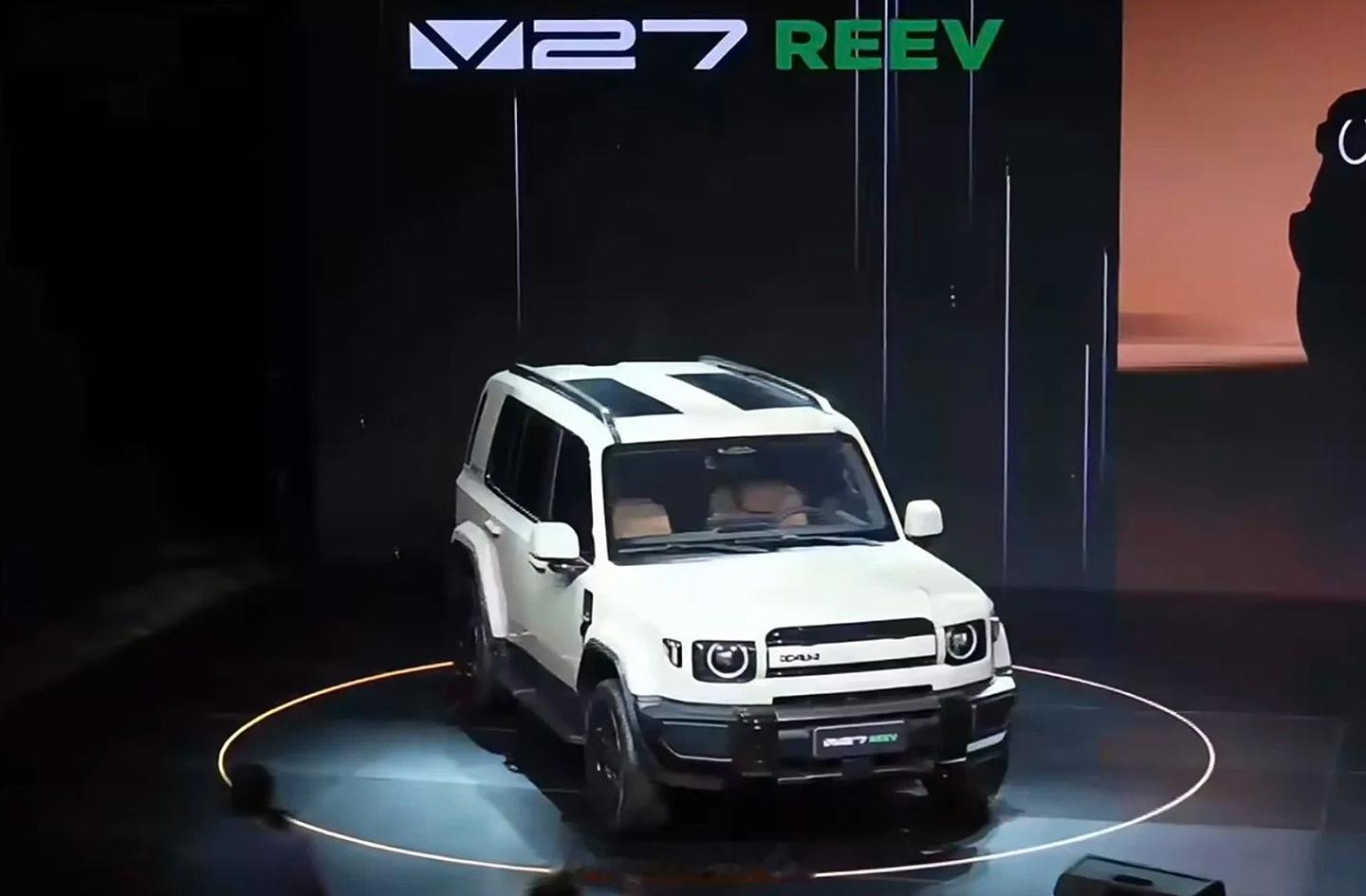 硬派“方盒子”上新，iCARV27海外正式亮相品牌旗舰中大型SUV车长可能4