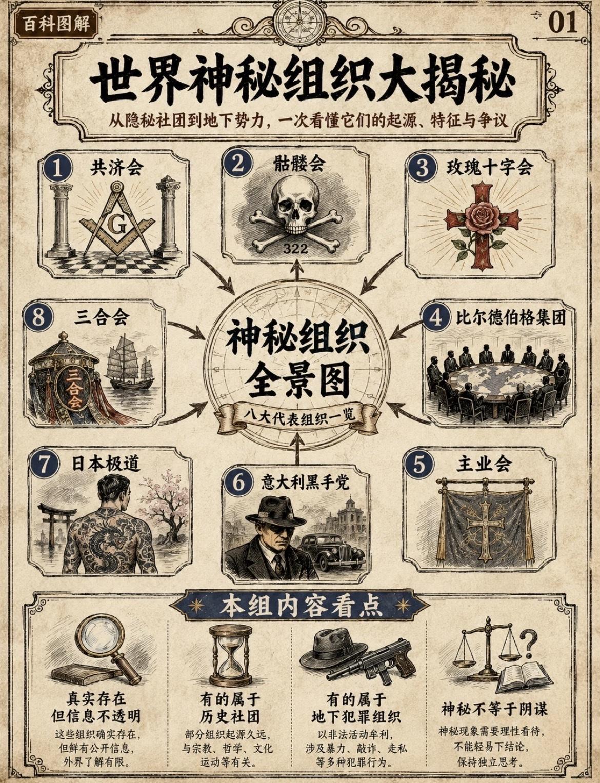 世界十大神秘组织