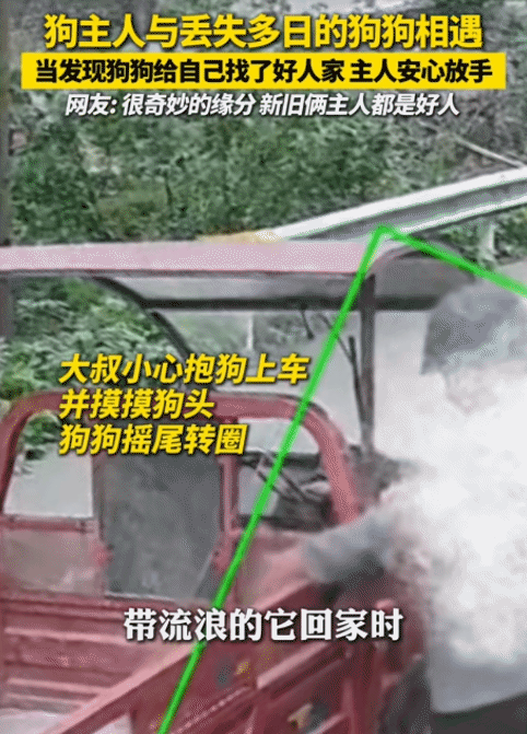 “太奇妙的缘分！”贵州，大叔的狗狗丢了，没想到，他与丢失狗狗再见时，狗狗已经为自