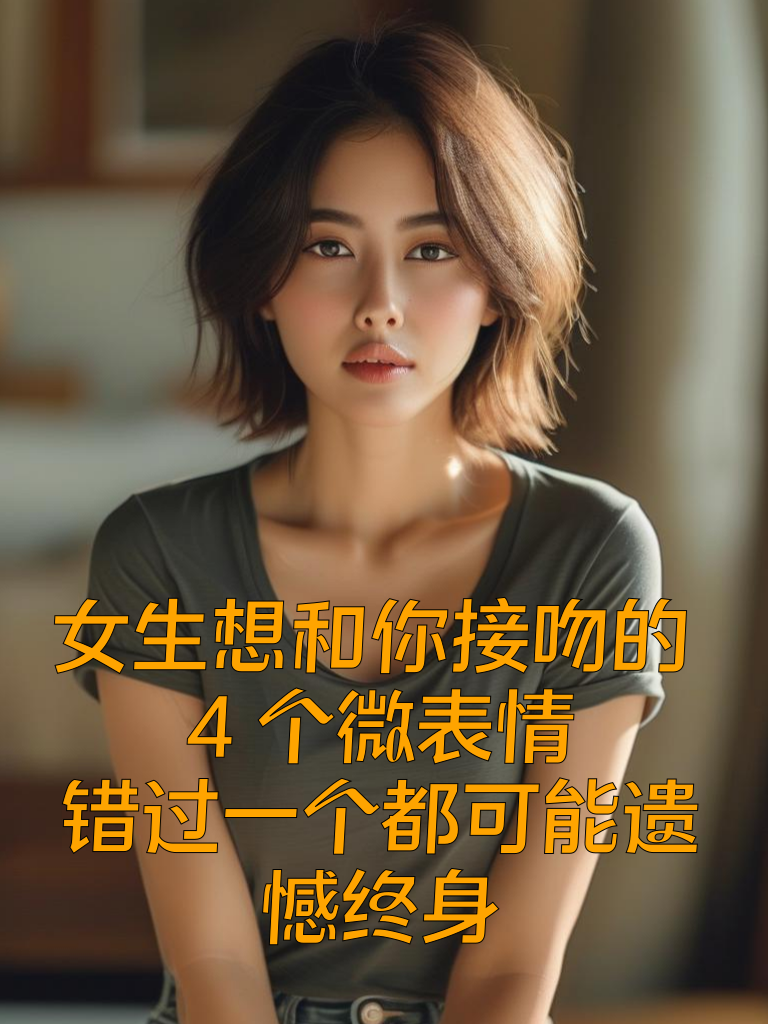 女生想和你接吻的4个微表情，错过一个都可能遗憾终身