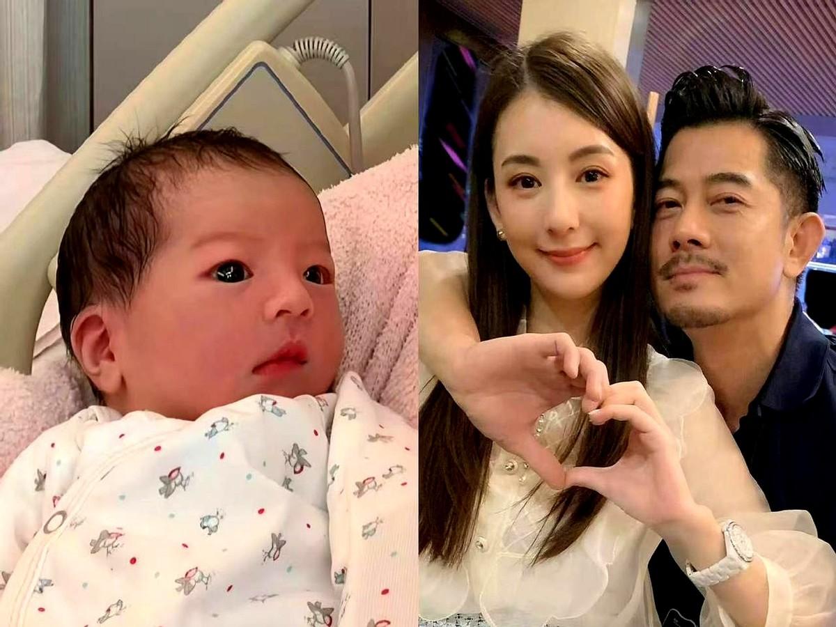 三女儿一睁眼，郭富城就认出老婆小时候。他把女儿跳舞的视频发到网上，配文“最幸