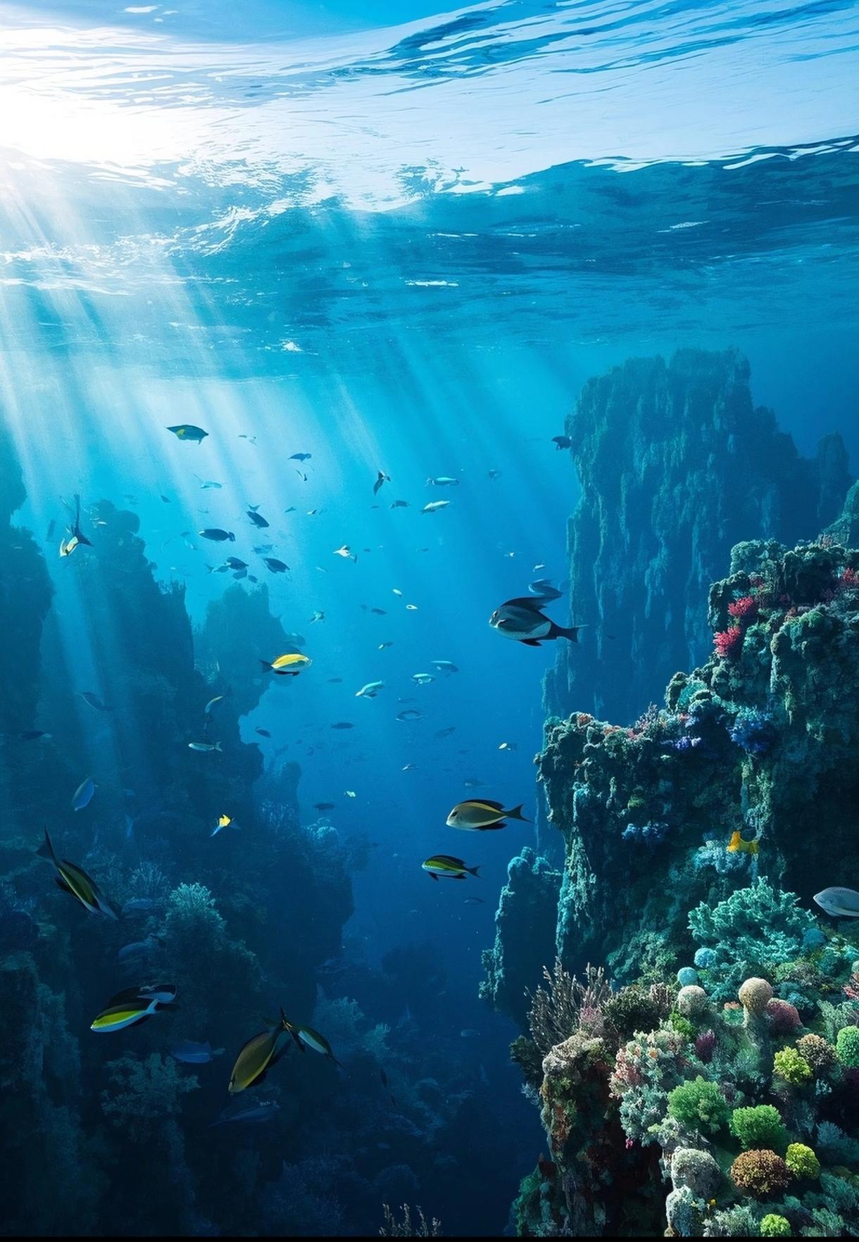 海水平均盐度3.5%，是人体体液的3倍多。对海里动物来说，水分子总往盐度高的海水