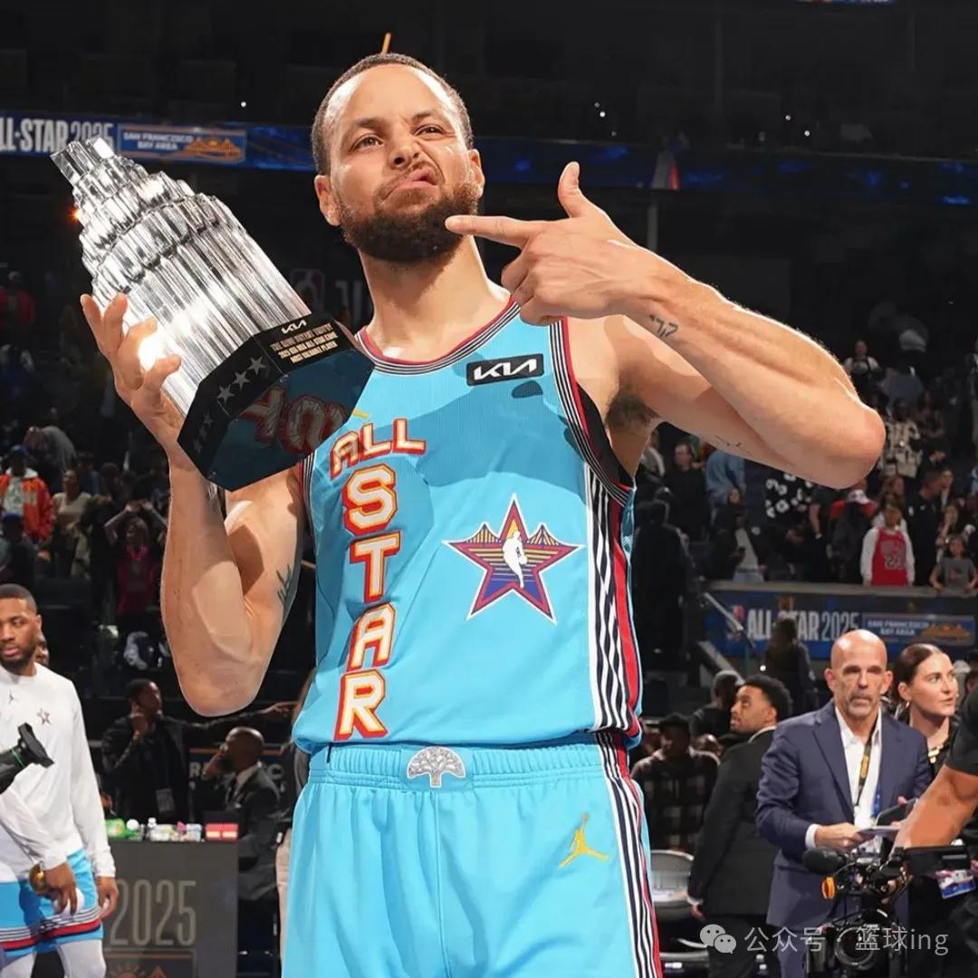 今天的全明星MVP，让库里的历史地位至少涨了五位！懂球的都知道，作为NBA历