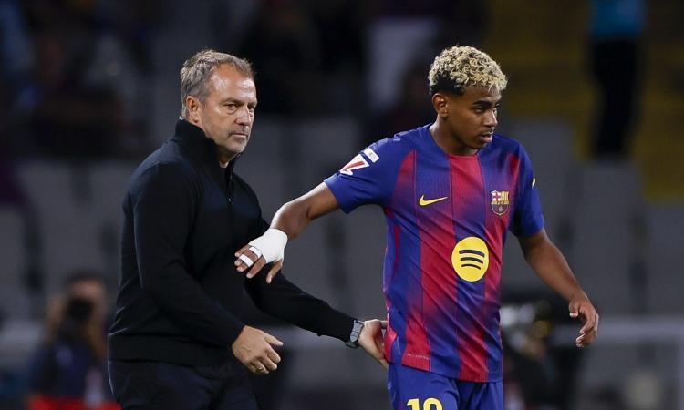 亚马尔赛前嘲讽皇马，德比却碌碌无为，本场2射0正，21次丢失球权，媒体评分6.9