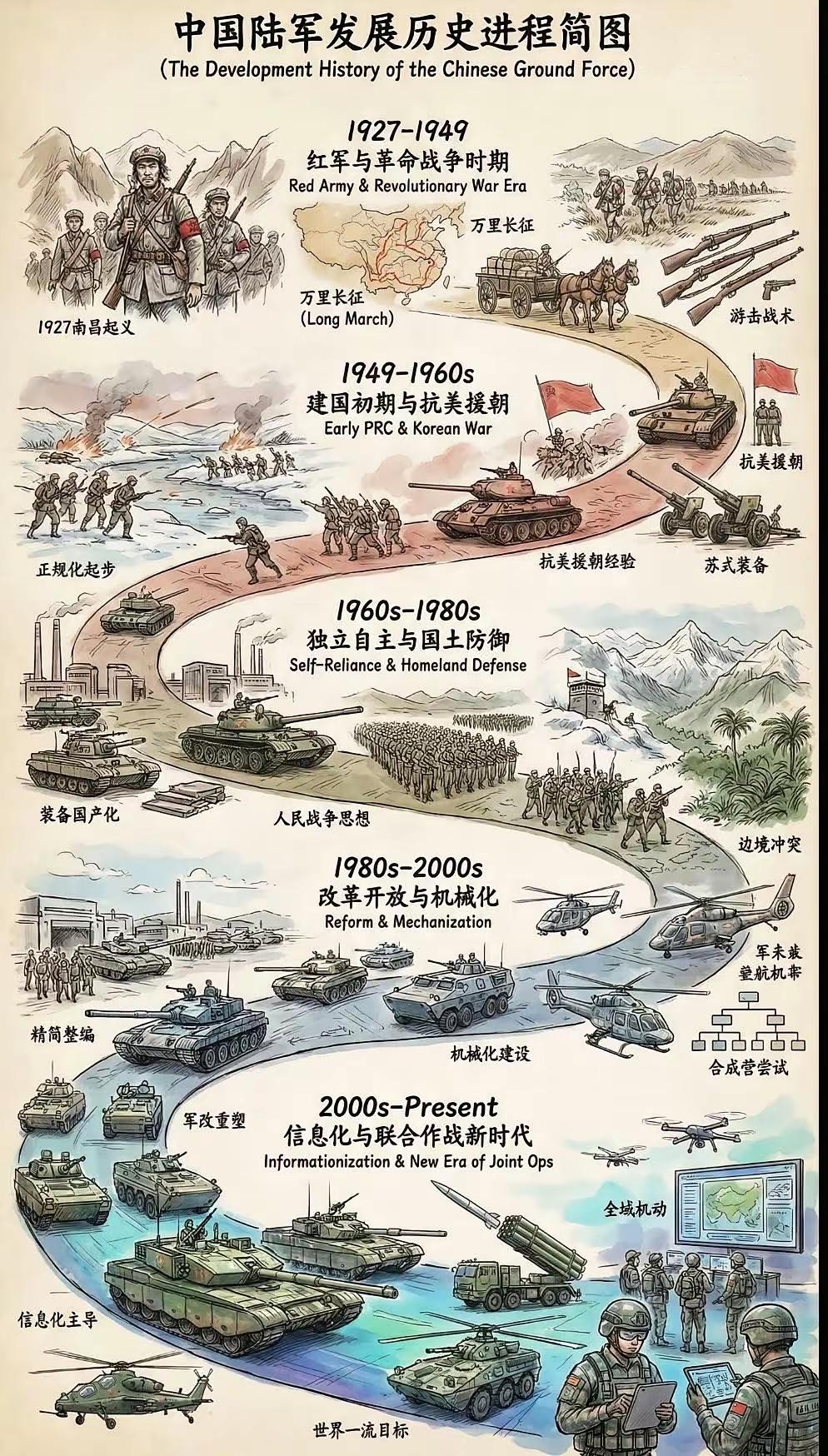 从烽火走来向强军迈进