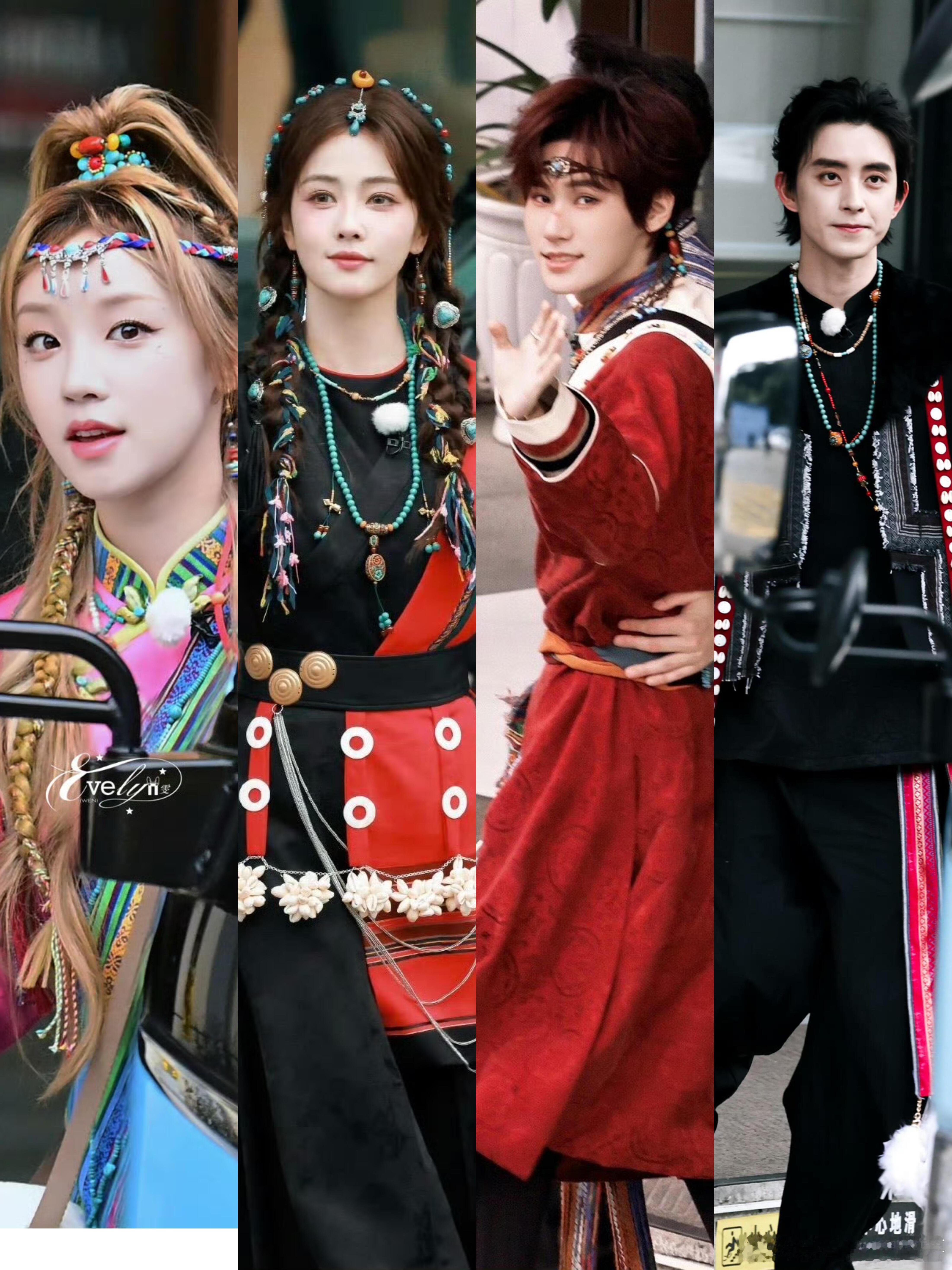 奔跑吧白鹿宋雨琦张真源敖瑞鹏！1031跑男上班啦！今日是特色民族风的