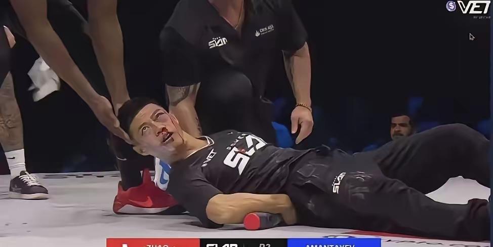 通背拳高手出场就被打倒。再次证明，中国古武术，有一个算一个，都没办法适用于现代竞