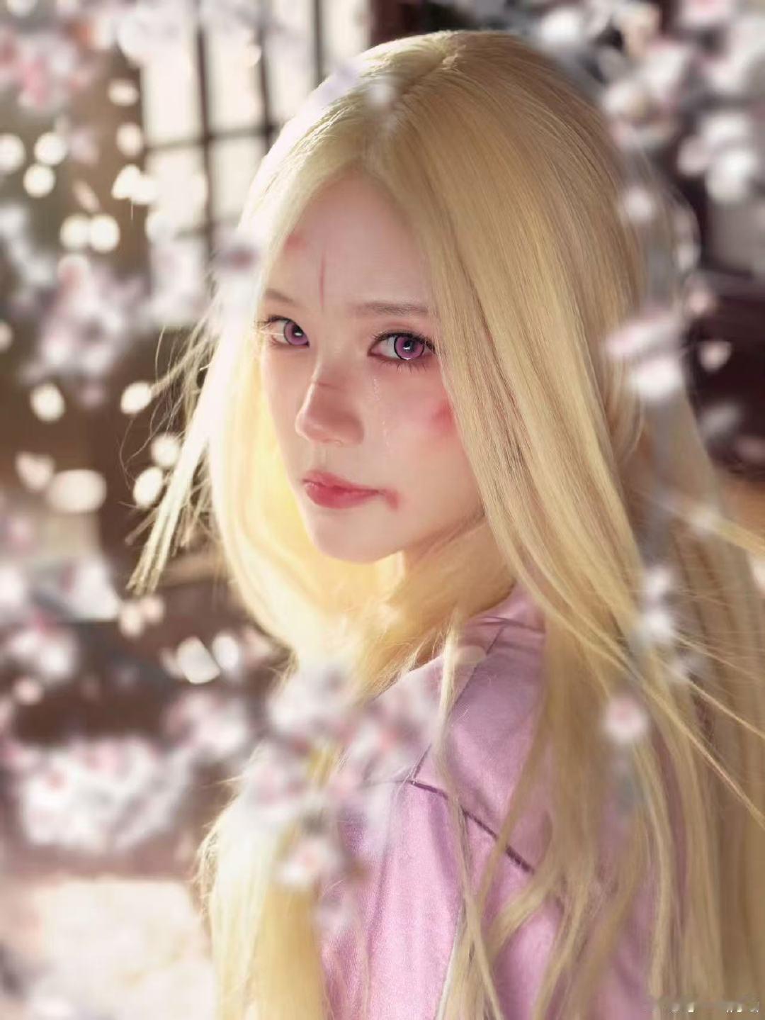 李一桐cos了动漫版清瞳李一桐cos了漫版清瞳​