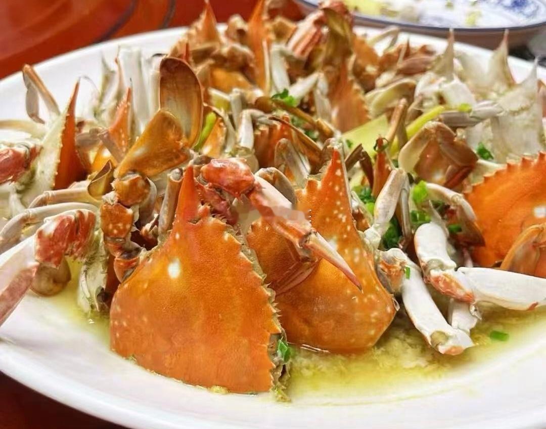 笑容的美食是吃梭子蟹的季节吧​​​