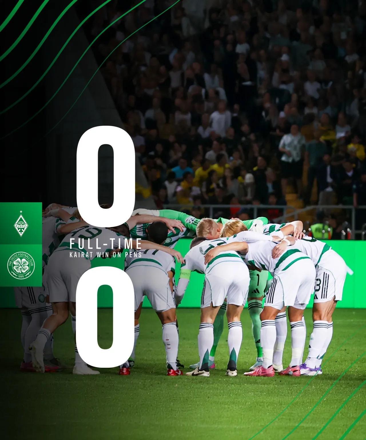 外战拉胯、全军覆没欧冠附加赛次回合今天全部结束，苏超格拉斯哥流浪者客场六球惨败