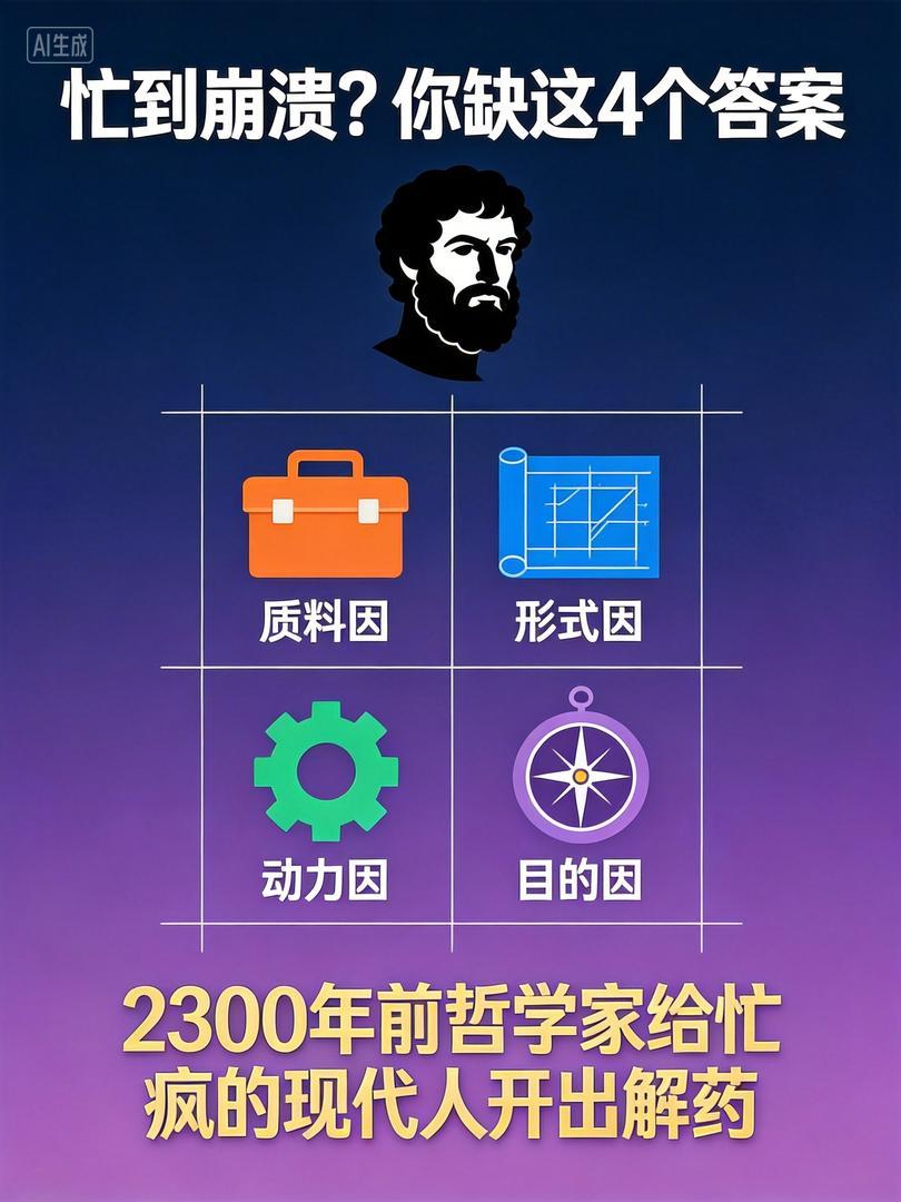 忙到崩溃？你缺这4个答案2300年前哲学家给忙疯的现代人开出解药职场生存个