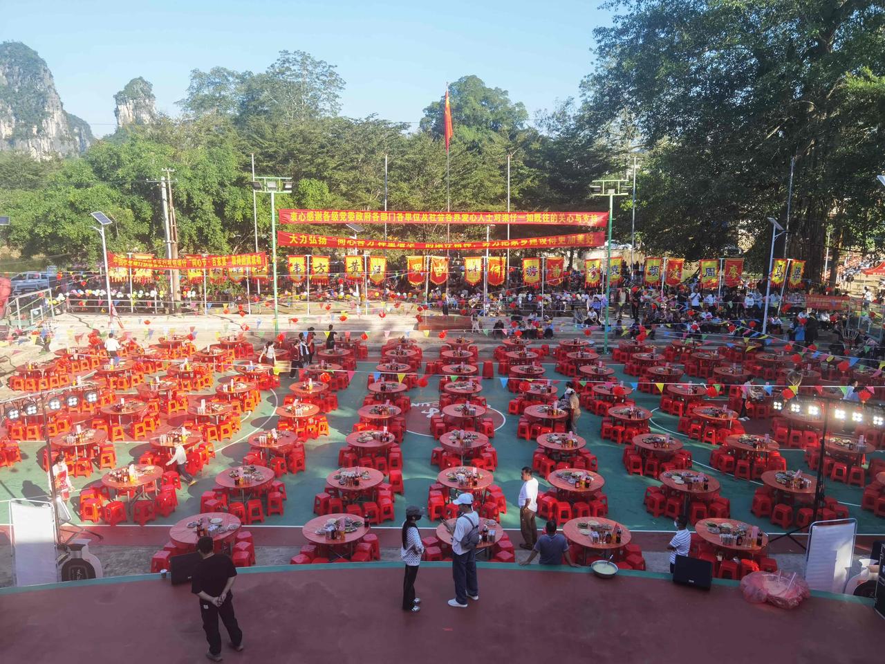 扶绥县渠黎镇渠仔屯举办同心节有着文化传承、民族团结、乡村发展等多方面的重要意义，