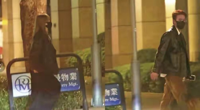 王心凌和吴克群深夜一起回家