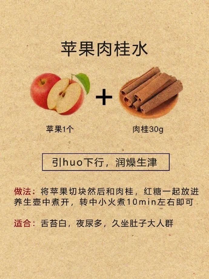 中医建议，女生一定要多煮苹果水​​​我的宝藏食谱​​​