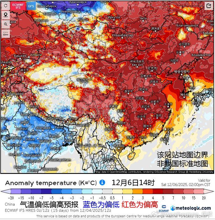 【大暖之后大降温】本周末到下周，我国将经历气温的大起大落。本周末到下周初，中东部