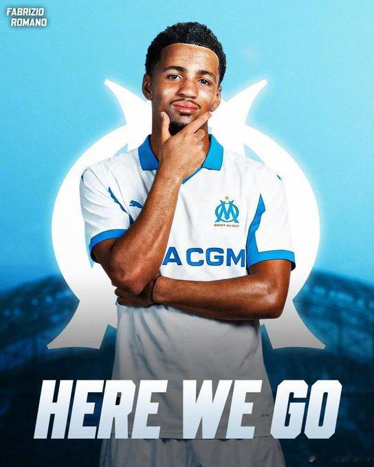 【外租锻炼】罗马诺：阿森纳的18岁中场恩瓦内里同意租借马赛的交易，他将在法甲接受