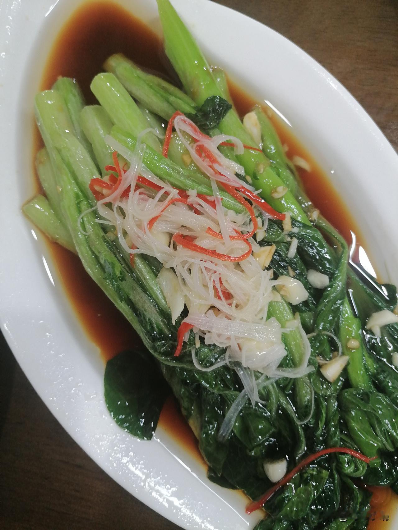 冬日生活打卡季汁油菜苔！