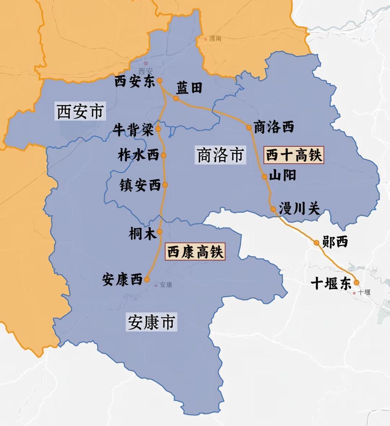 短短三个月，商洛逆天翻盘！上半年，商洛一座高铁站都没有。6月
