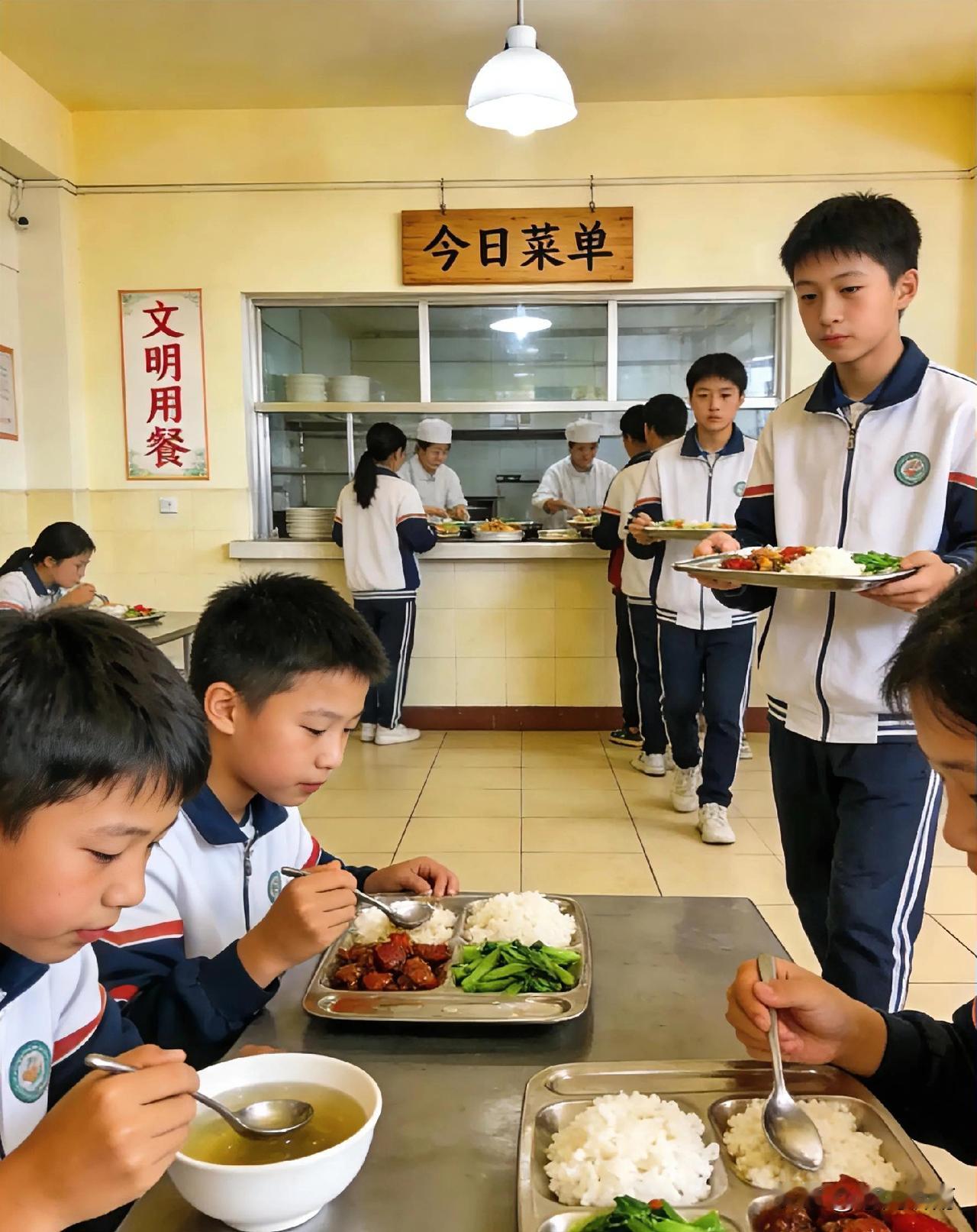 学校食堂取消外包！家长恳请：别让孩子走出狼窝又进虎穴政府明确“明年学校食堂