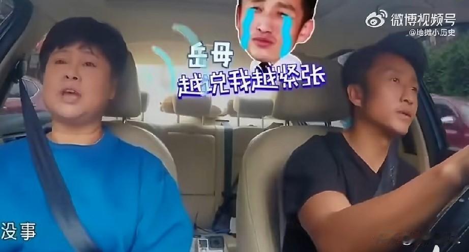 刷到一条视频，给我笑不活了。邹市明开车，急刹太多，后座的岳母直接开怼：“猪脑