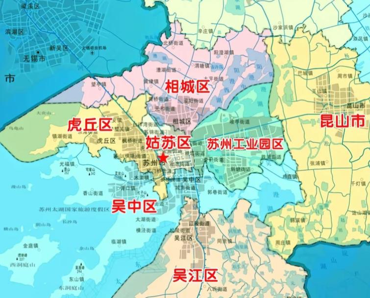 苏州工业园区拥有单独的财政和公检法系统，且其管委会作为市府的派出机构，并非一