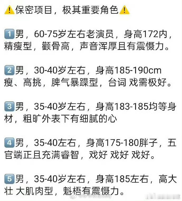 十日终焉配角选角开始，真的是一直在有序推进啊十日终焉配角竞争激烈