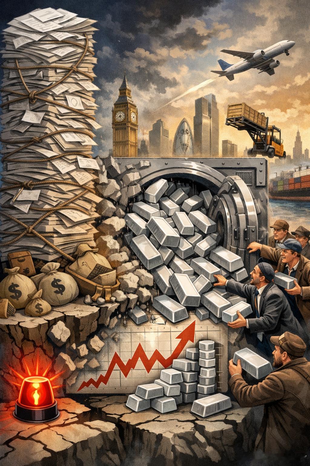 白银冲破75美元背后：伦敦现货挤兑把“纸银体系”推到压力测试极限今天的白银之所以