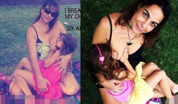 辣妈喂女儿吃母乳, 一喂就是6年, 结果女儿身体变化让人吃惊