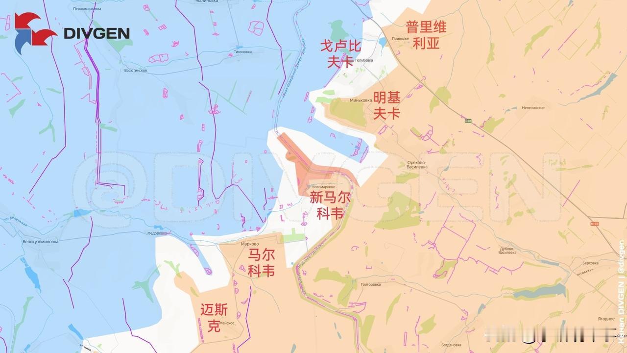 2月11日箭头社更新俄乌战报：图一：俄军在斯拉夫扬斯克-克拉马托尔斯克方向的