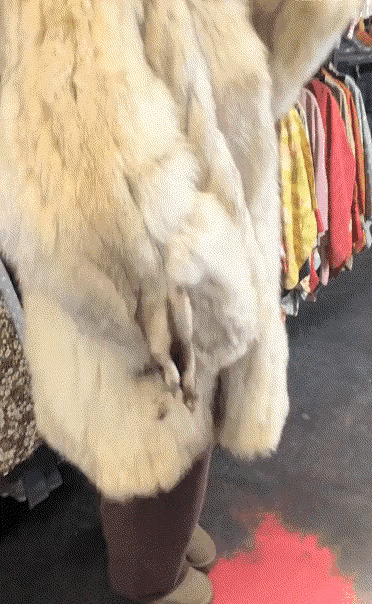 这个肯定是真皮…但看着挺渗人的