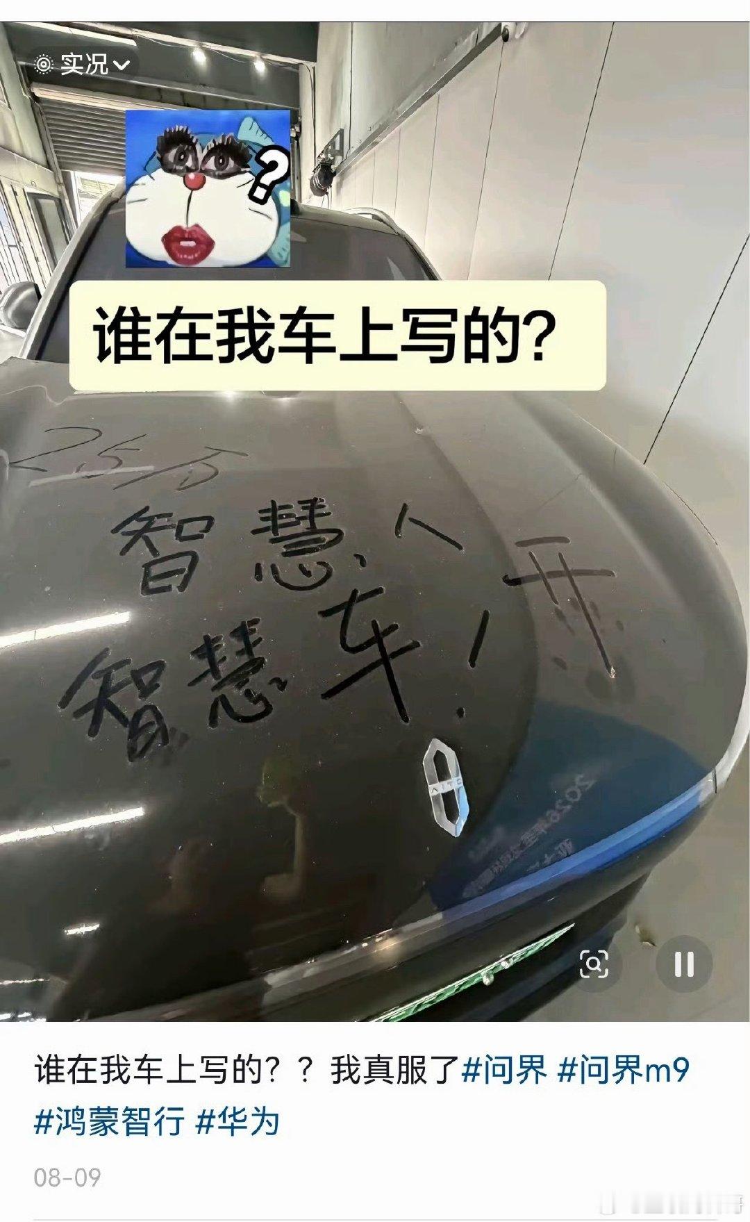 某群体的素质就是这么低，就是这么下作！打不过就对车主人身攻击了！​