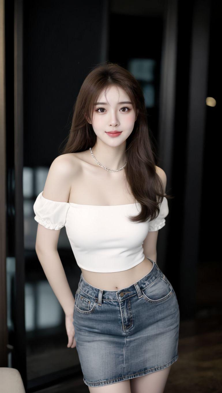 AI夜感人像 ai创作 原来ai写真可以这么美  谁拍谁好看 美出高级感