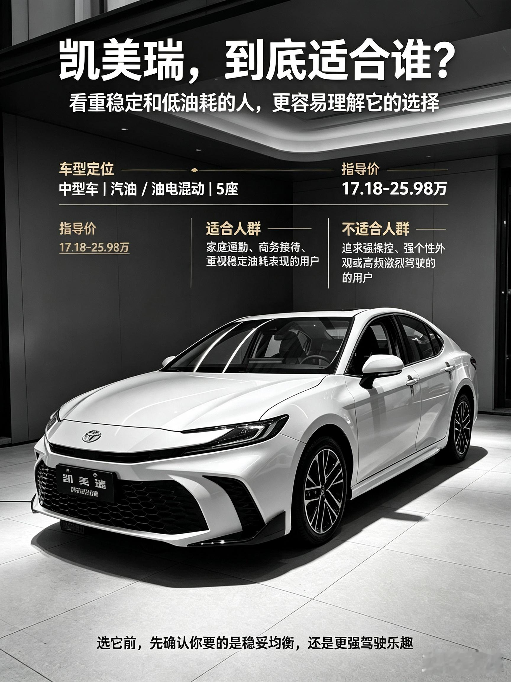 凯美瑞应该是丰田最经典的全球车型之一了，放十多年前国内市场直接卖爆，公家用车不是大众帕萨特就是丰田凯