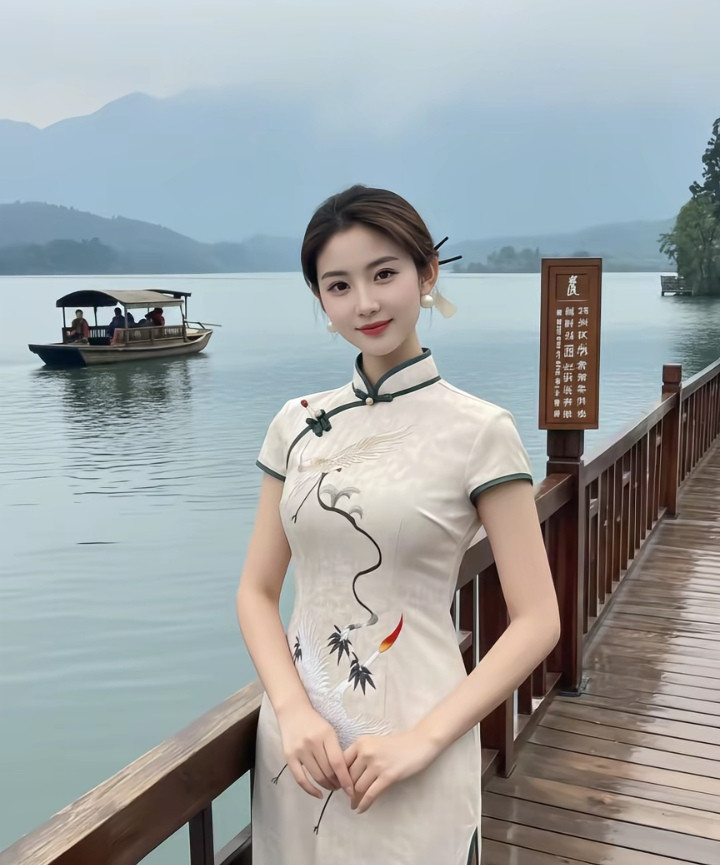 温婉贤淑，自然优雅