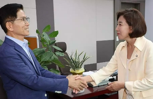 韩国国民力量党党首候选人、前雇佣劳动部部长金文洙29日表示，阻止李在明政权的暴行