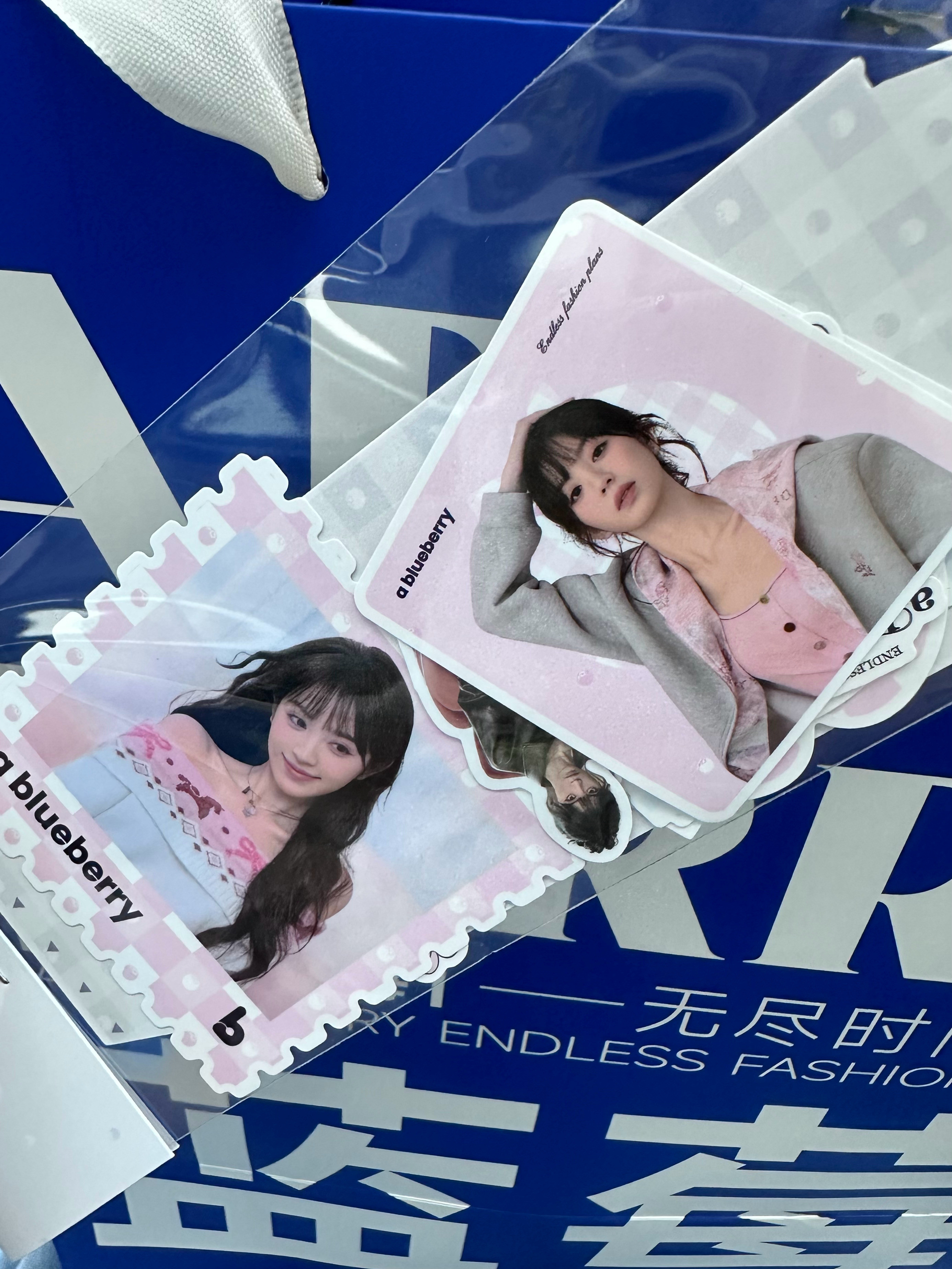 总算是抽时间来了结果只剩撕拉片了[扁嘴]田曦薇ablueberry品牌代言人