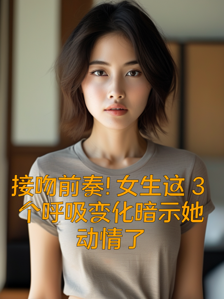 接吻前奏！女生这3个呼吸变化暗示她动情了