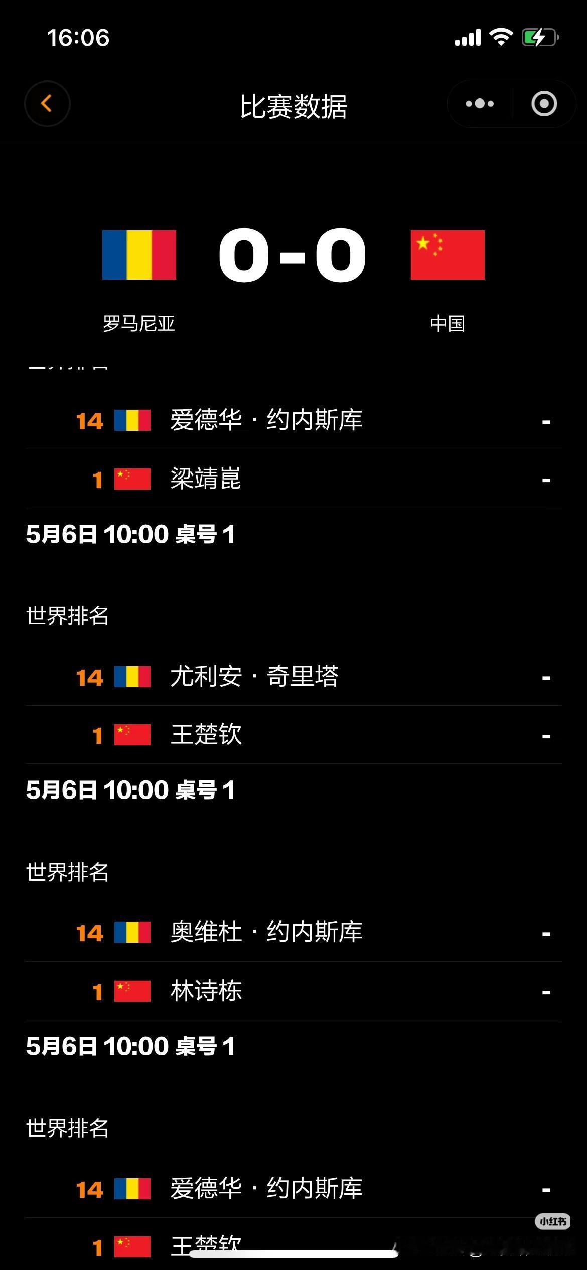 第一局从七比二追到七比四梁靖崑对战罗马尼亚球员感觉对手拼的很凶啊！这一次，