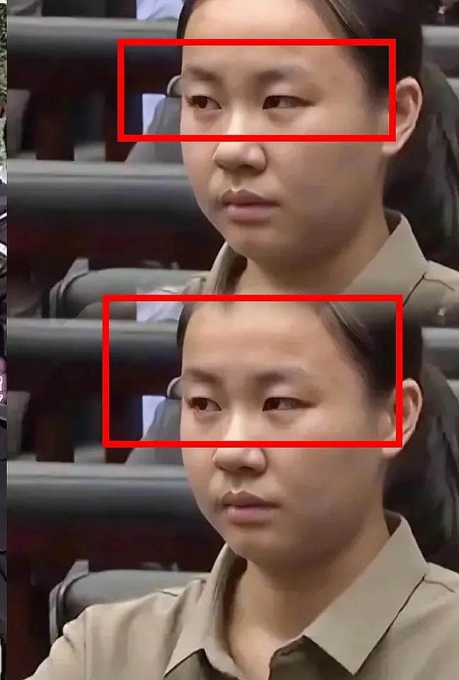 你们发现了吗？明珍珍的长相，一看就是属于特别凶狠的那种人！特别是她的眼睛